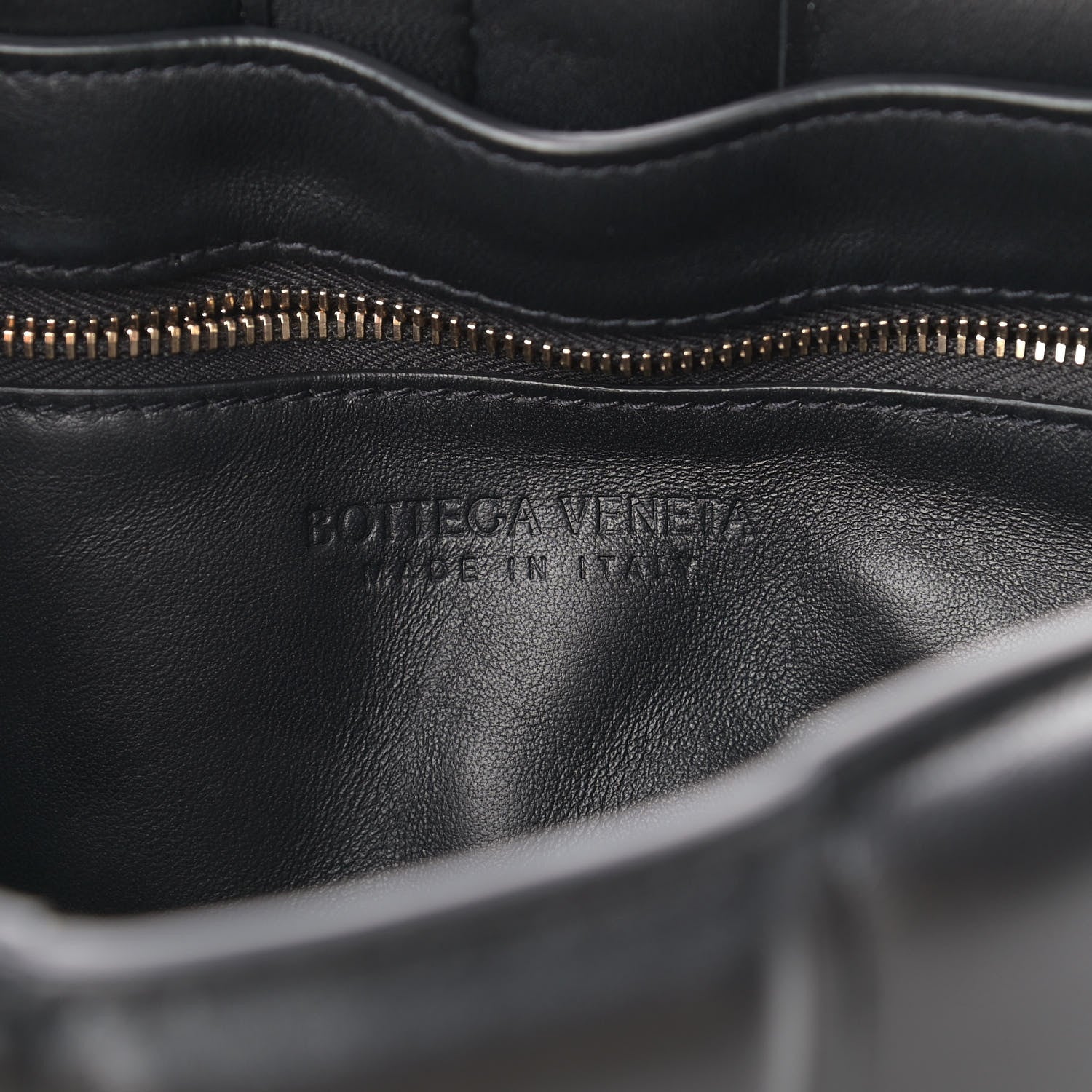 Bottega Veneta Nappa Maxi Intreccio Padded Cassette Crossbody Bag Black 6 of 9