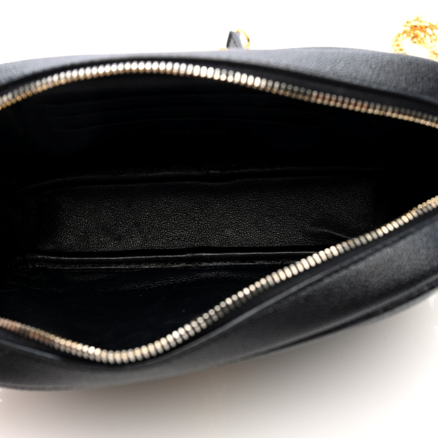 Grain De Poudre Matelasse Monogram Mini Lou Camera Bag Black