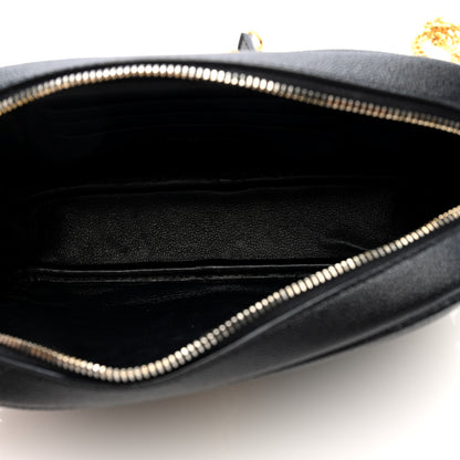 Saint Laurent Grain De Poudre Matelasse Monogram Mini Lou Camera Bag Black 5 of 9