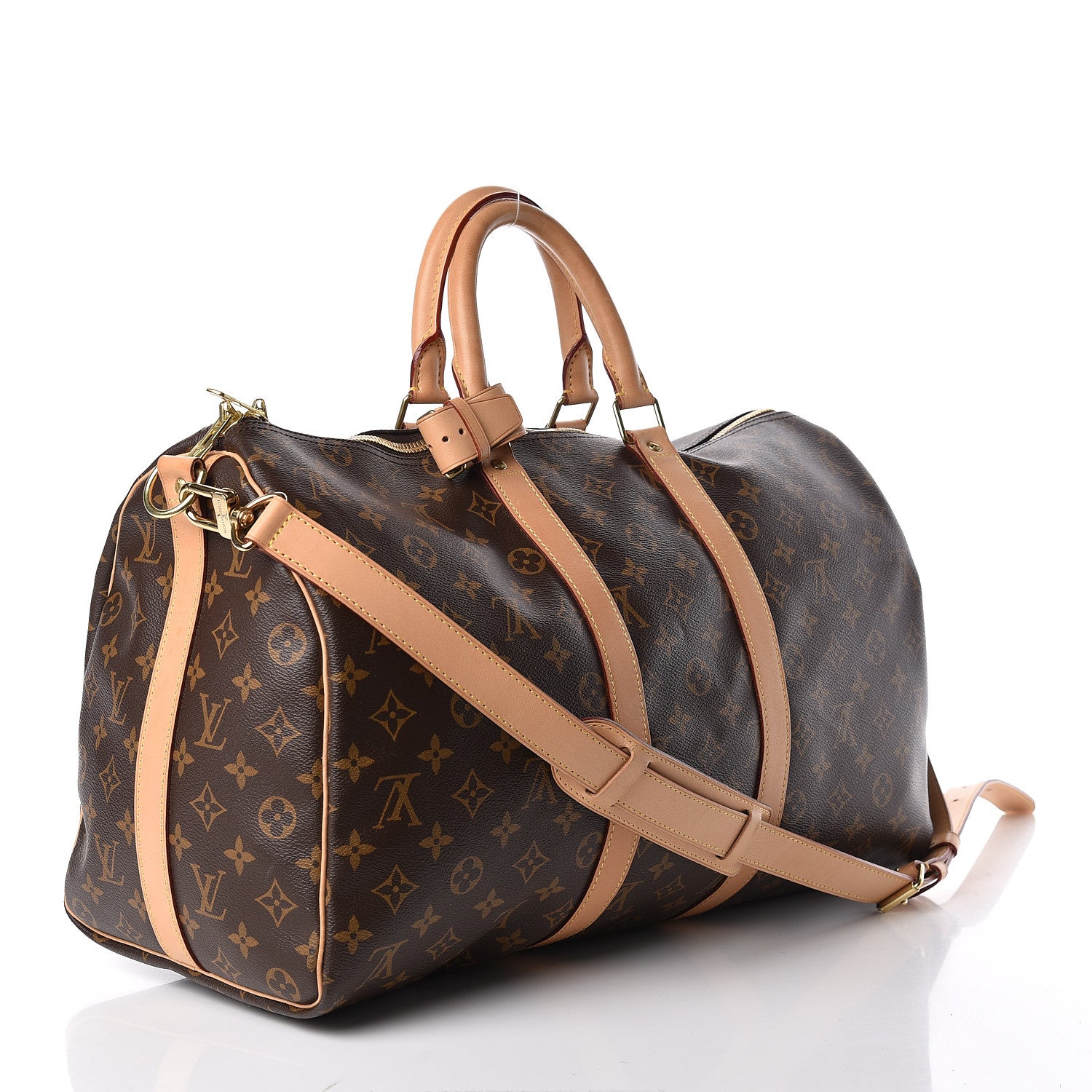 Louis Vuitton Monogram Keepall Bandouliere 45 3 of 12