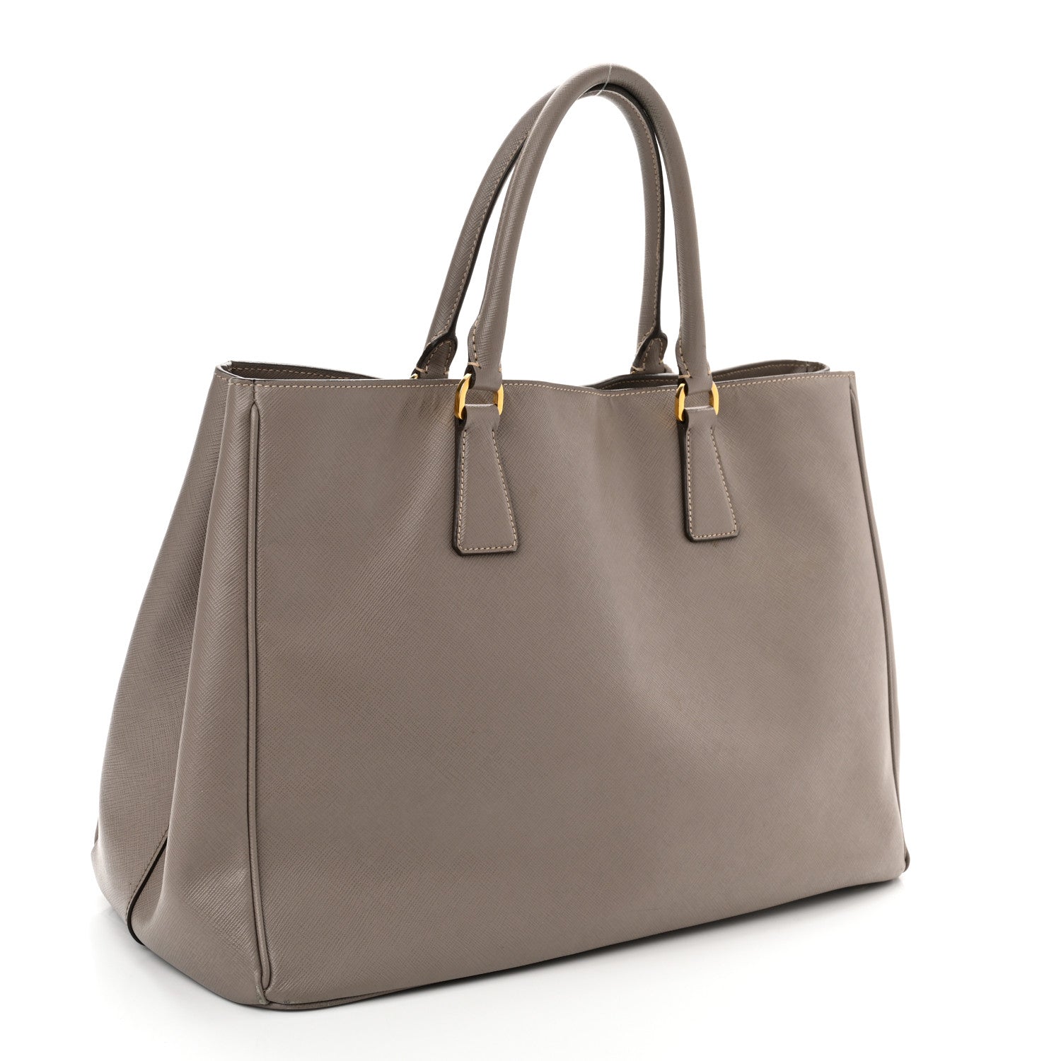 Prada Saffiano Lux Large Tote Argilla 2 of 18