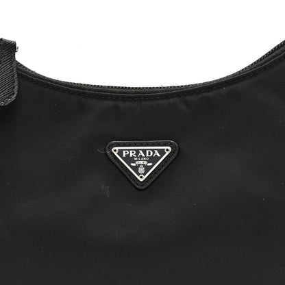Prada Tessuto Nylon Mini Re-Edition 2000 Bag Black 7 of 9
