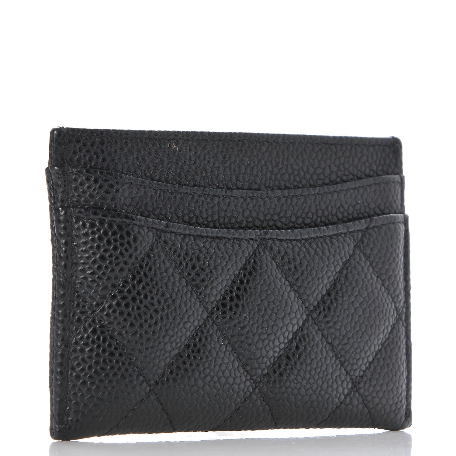 Chanel Caviar Quilted Card Holder Black 3 of 10