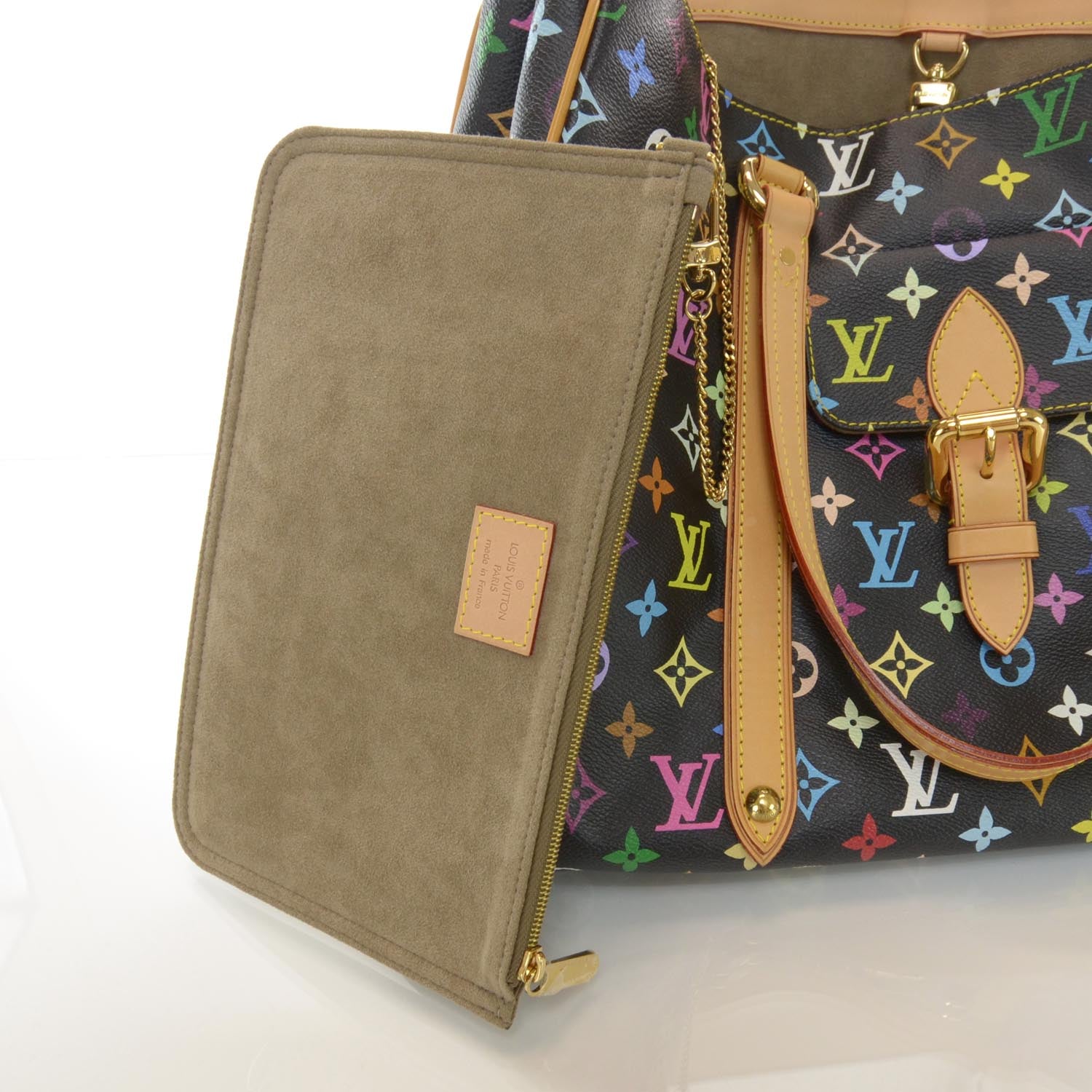 Louis Vuitton Monogram Multicolor Aurelia GM Black 14 of 17