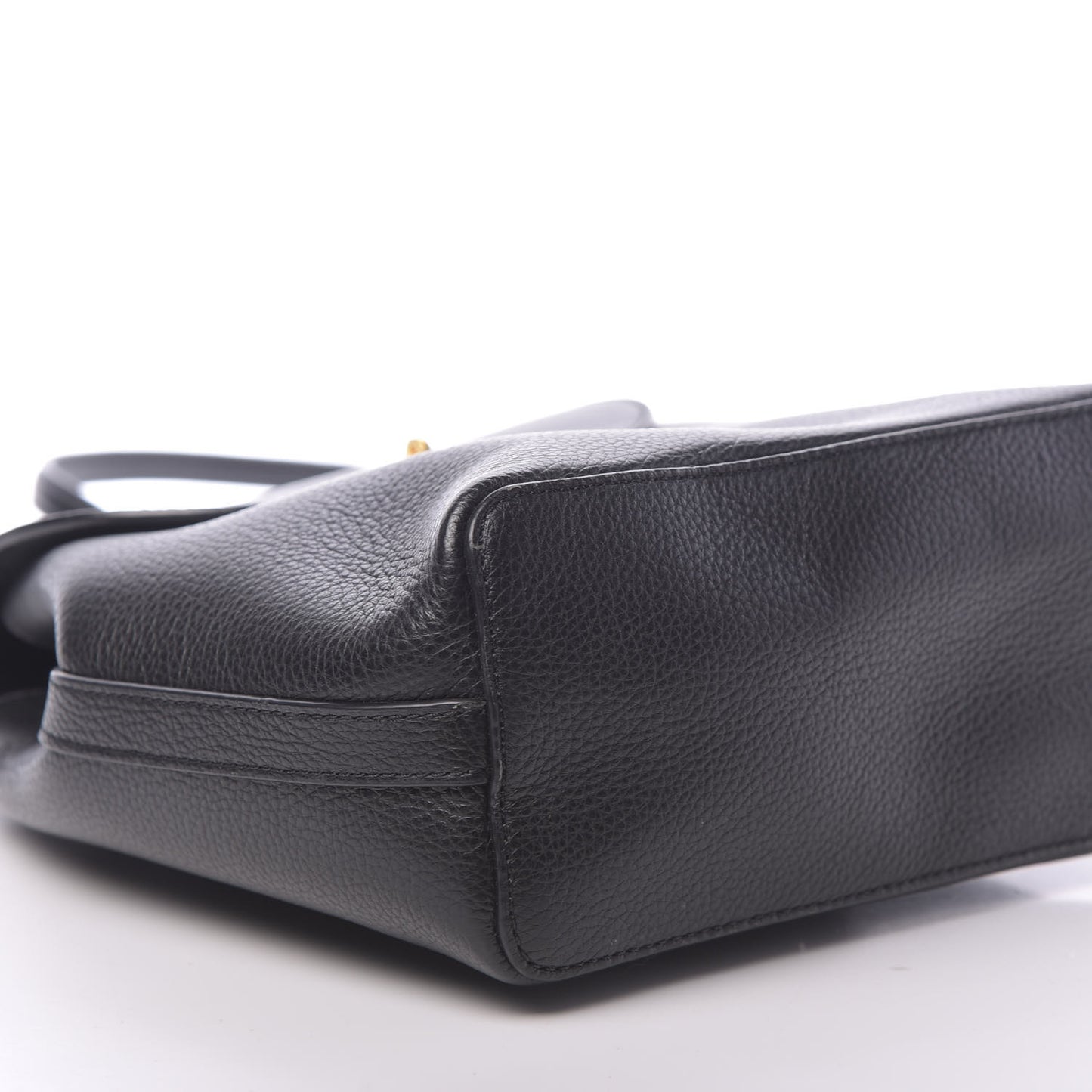 Classic Grain Calfskin Mini Bayswater Backpack Black