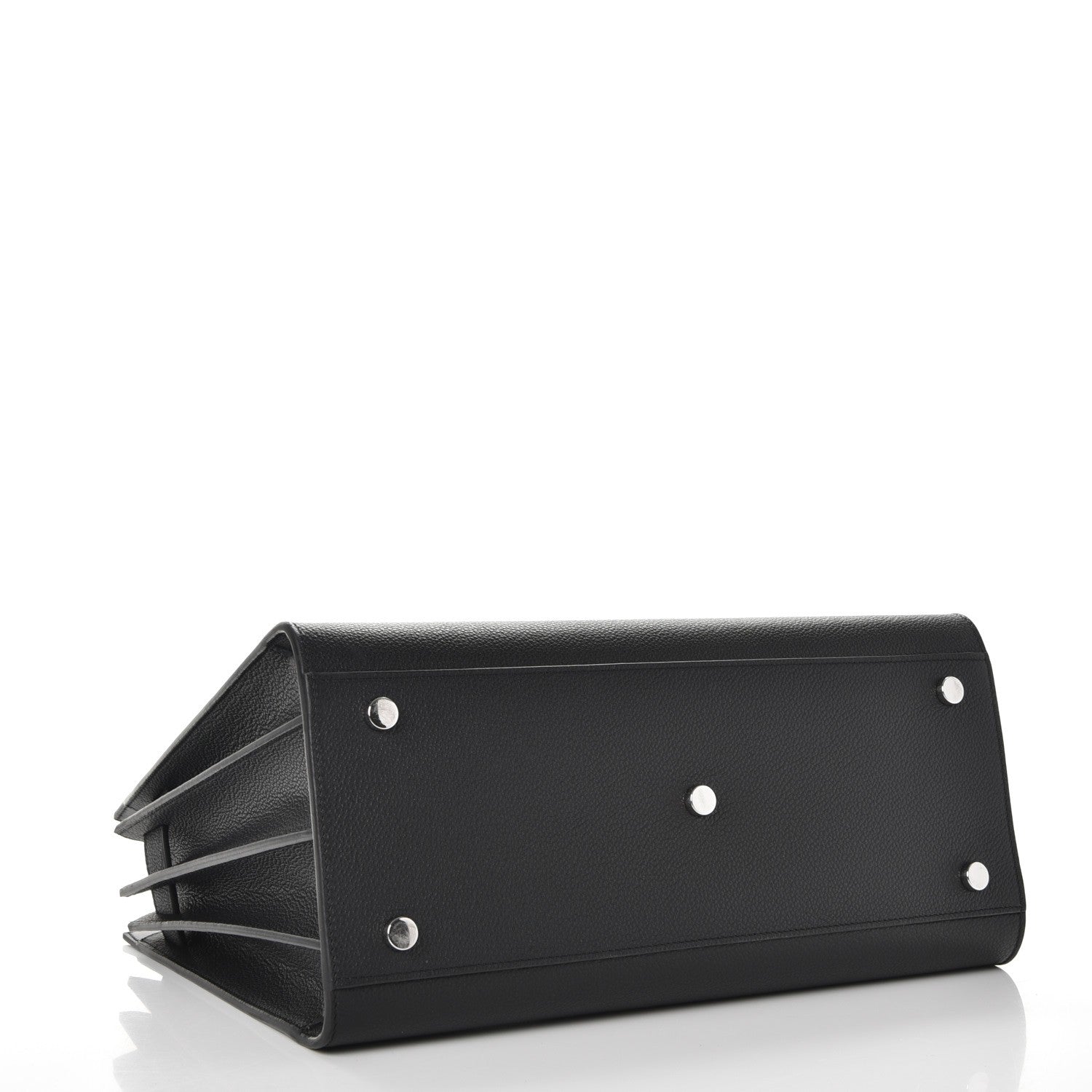 Saint Laurent Grained Calfskin Small Sac De Jour Black 5 of 8