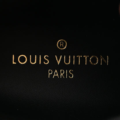 Louis Vuitton Calfskin Monogram Stellar Sneaker Boots 35.5 Black White 6 of 9