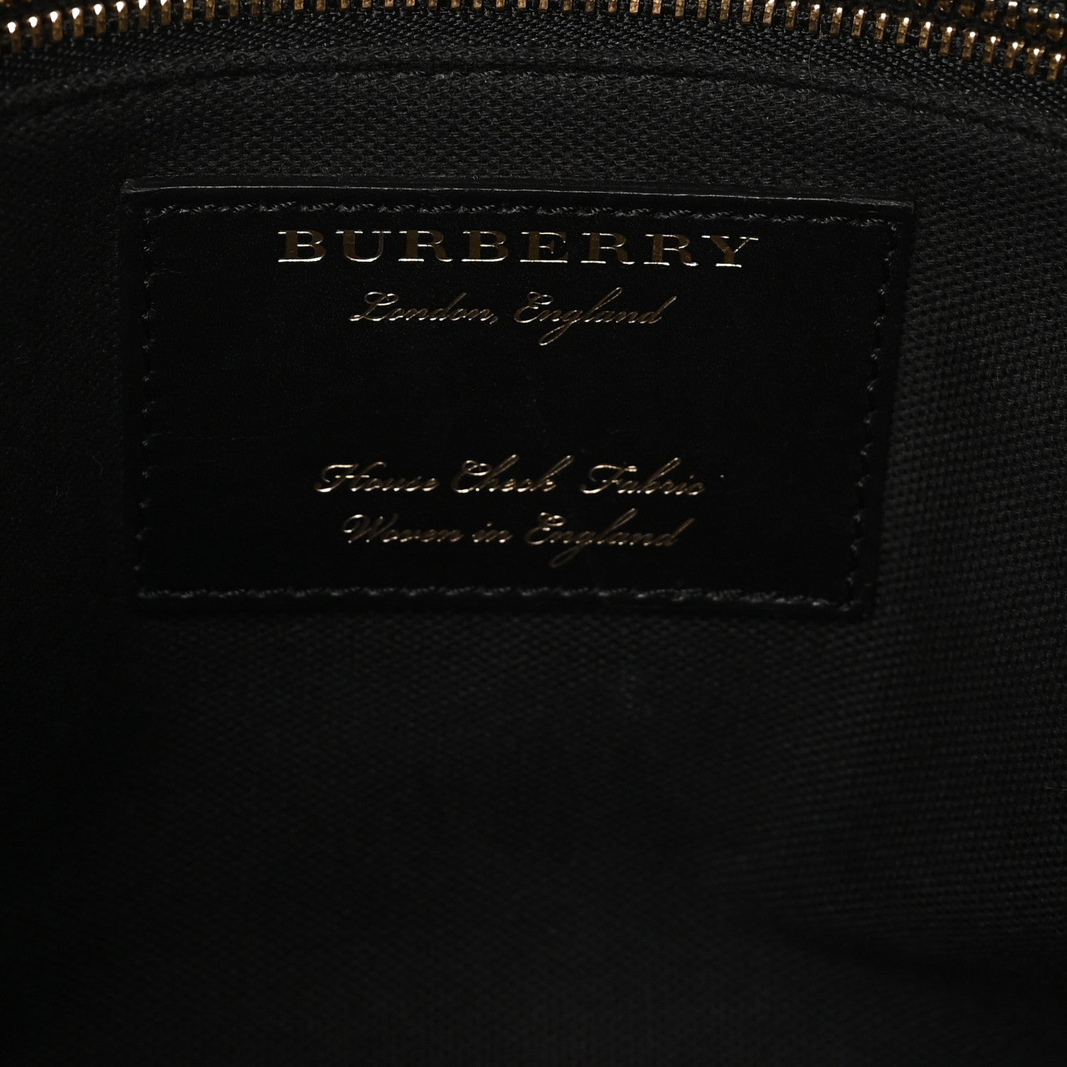 Burberry Derby Calfskin House Check Medium Banner Tote Tan 7 of 11