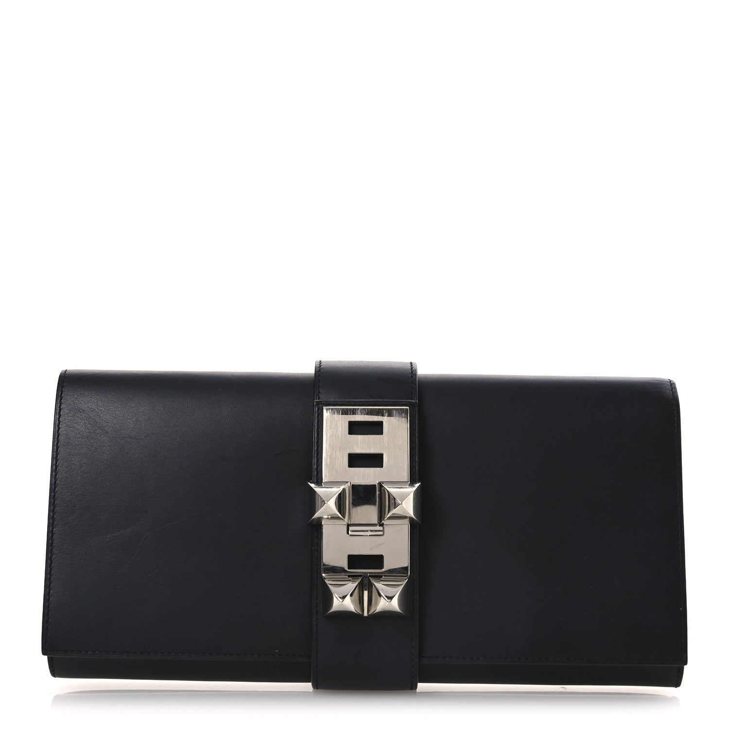 Hermes Box Medor 29 Clutch Black 1 of 12