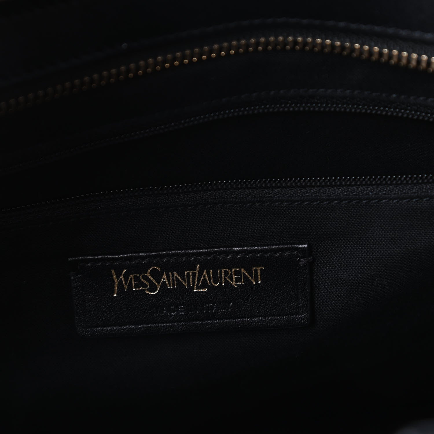 Saint Laurent Textured Calfskin Medium Classic Y Cabas Black 8 of 10
