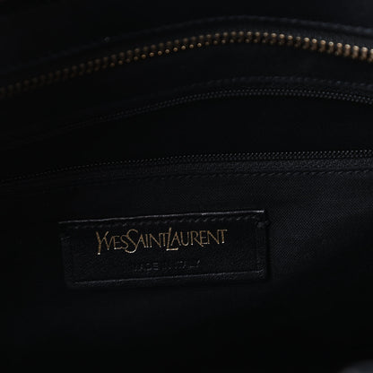 Saint Laurent Textured Calfskin Medium Classic Y Cabas Black 8 of 10