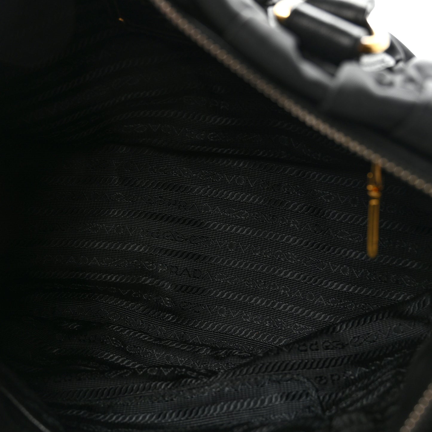 Tessuto Nylon Gaufre Tote  Black