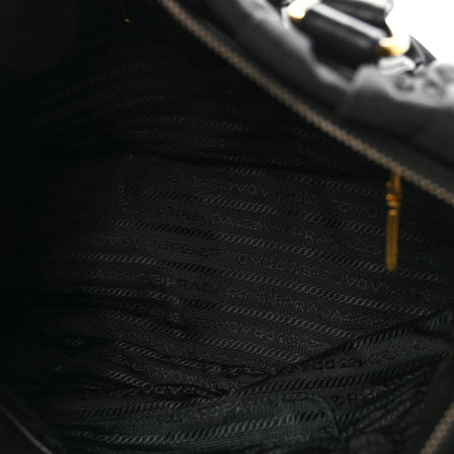 Prada Tessuto Nylon Gaufre Tote  Black 5 of 9