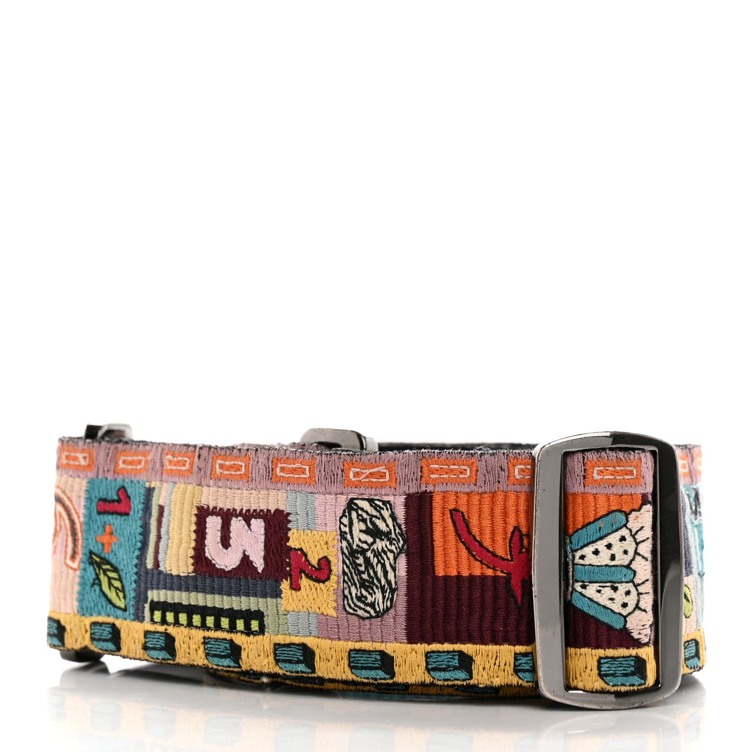 Valentino Garavani Canvas Counting Rockstud Guitar Strap Multicolor 2 of 6