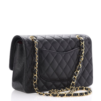 Chanel Caviar Quilted Medium Double Flap Black 4 of 9