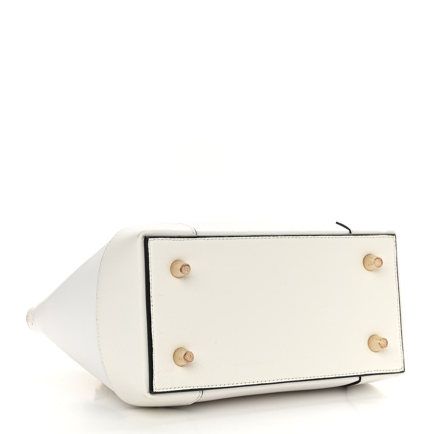 Christian Louboutin Calfskin Small Eloise Tote White 4 of 19