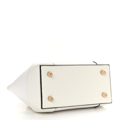 Christian Louboutin Calfskin Small Eloise Tote White 4 of 19