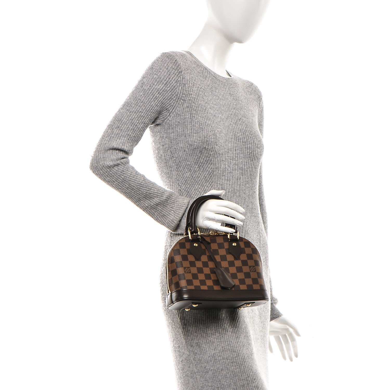 Louis Vuitton Damier Ebene Alma BB 3 of 8