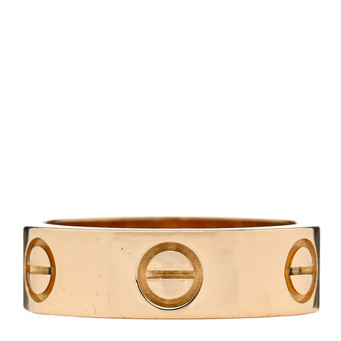 18K Yellow Gold 5.5mm LOVE Ring 51 5.75