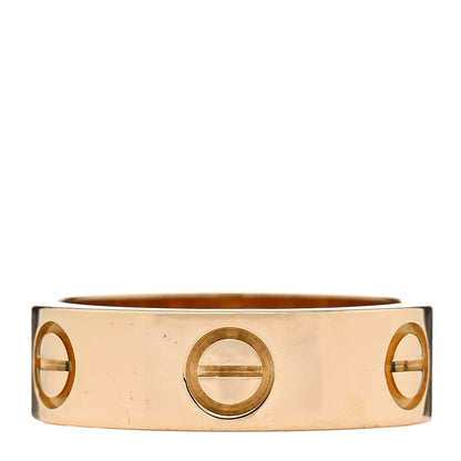 Cartier 18K Yellow Gold 5.5mm LOVE Ring 51 5.75 1 of 5