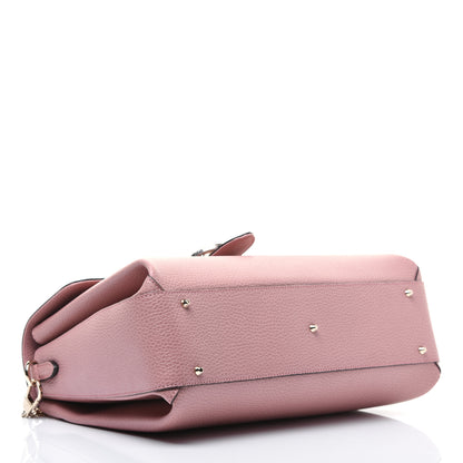 Gucci Dollar Calfskin Interlocking G Top Handle Shoulder Bag Soft Pink 4 of 16