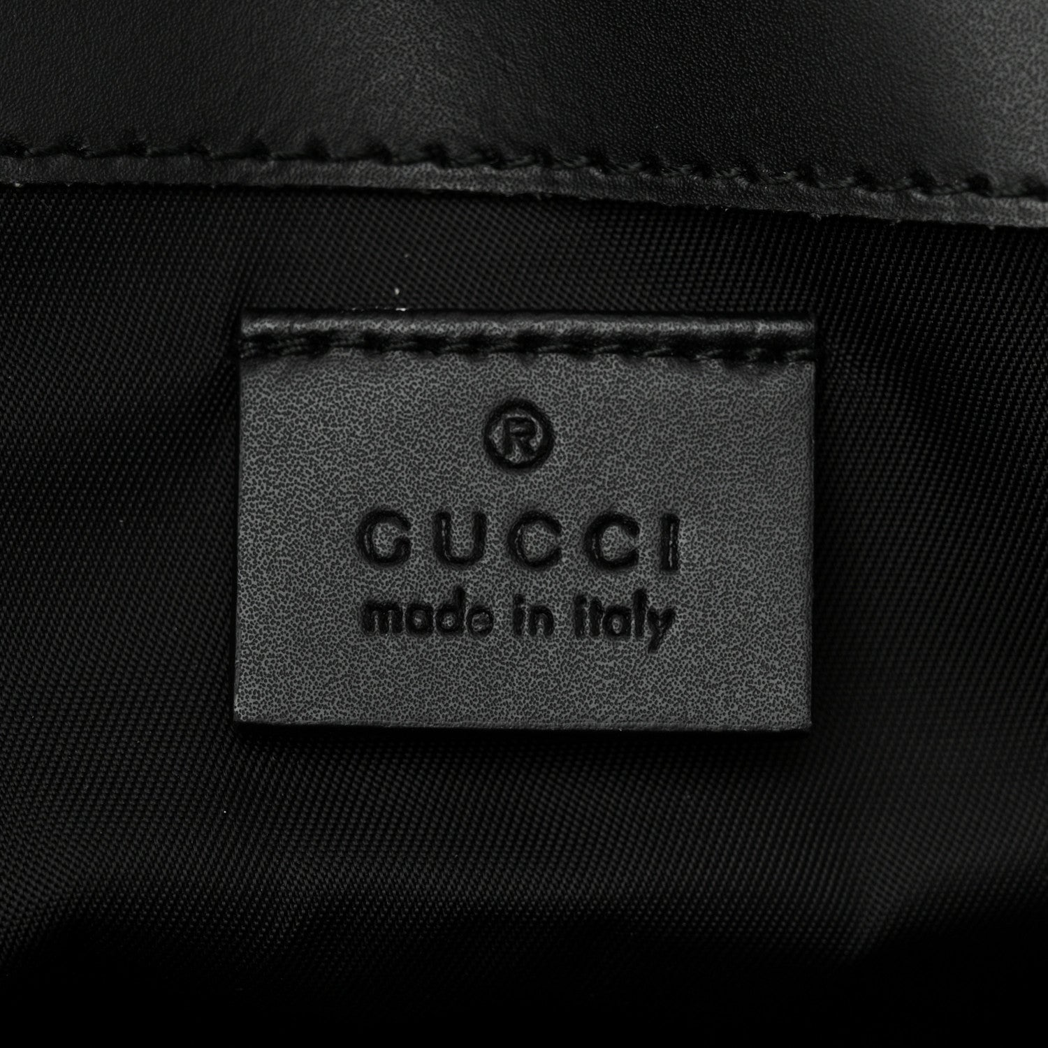 Gucci GG Supreme Monogram Web Messenger Diaper Bag Black Grey 6 of 11