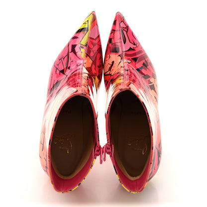 Christian Louboutin Patent Metrograf So Kate Booty 100 Ankle Boots 38 Multicolor 2 of 8