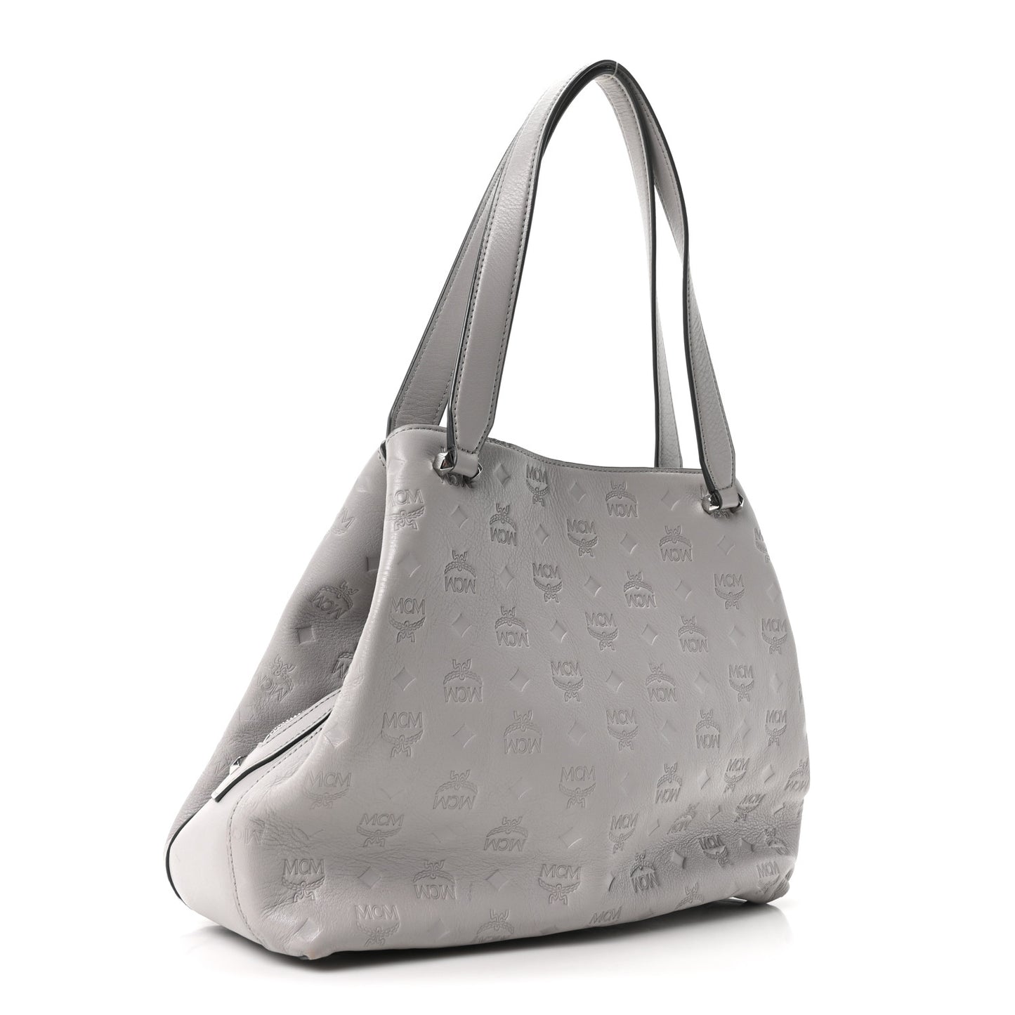 Calfskin Ottomar Monogram Essential Hobo Dove