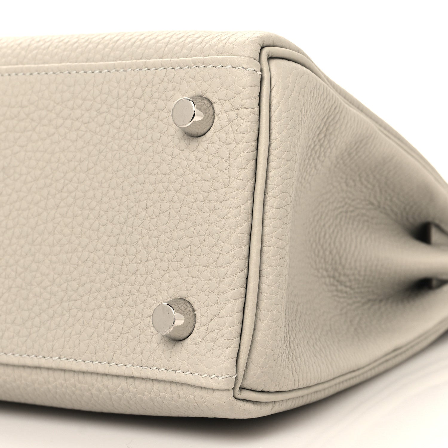 Hermes Togo Kelly Retourne 25 Gris Perle 10 of 10