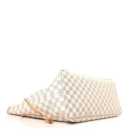 Louis Vuitton Damier Azur Neo Neverfull GM Rose Ballerine 4 of 9