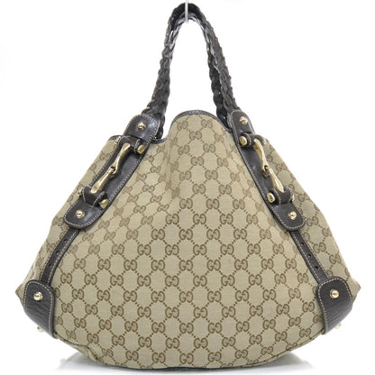 Gucci Monogram Pelham Tote Brown 1 of 10
