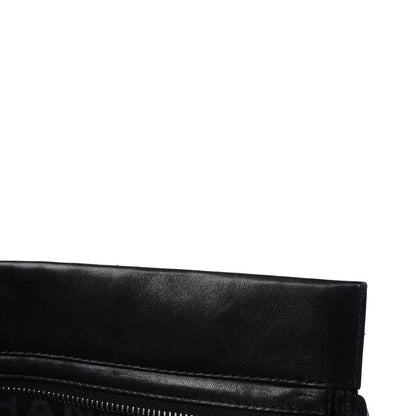 Chanel Calfskin Vertical Quilted Lax Shoulder Bag Black 7 of 16