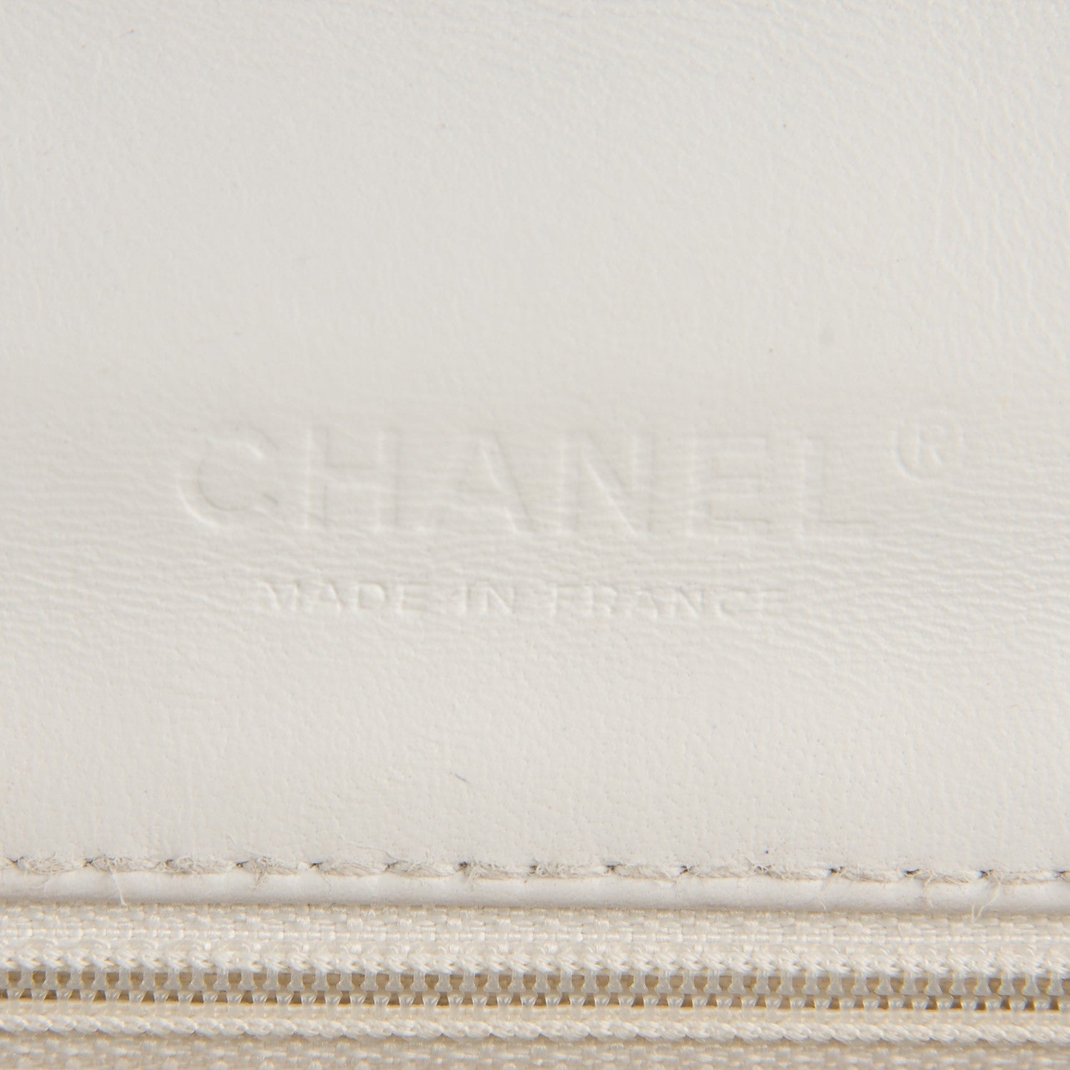 Chanel Lambskin Chocolate Bar 5 Chain Flap White 6 of 8