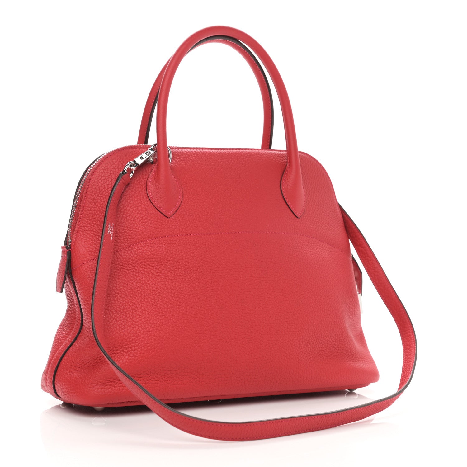 Hermes Taurillon Clemence Bolide 31 Rouge Casaque 3 of 10