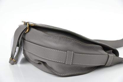 Chloe Calfskin Medium Marcie Round Crossbody Bag Cashmere Grey 17 of 20