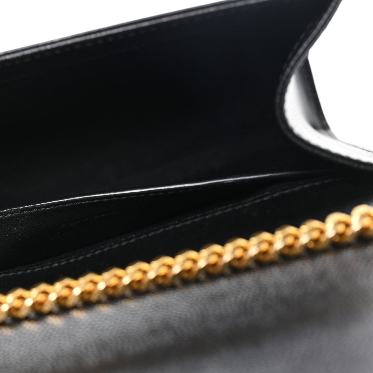 Grain De Poudre Small Monogram Kate Satchel Black