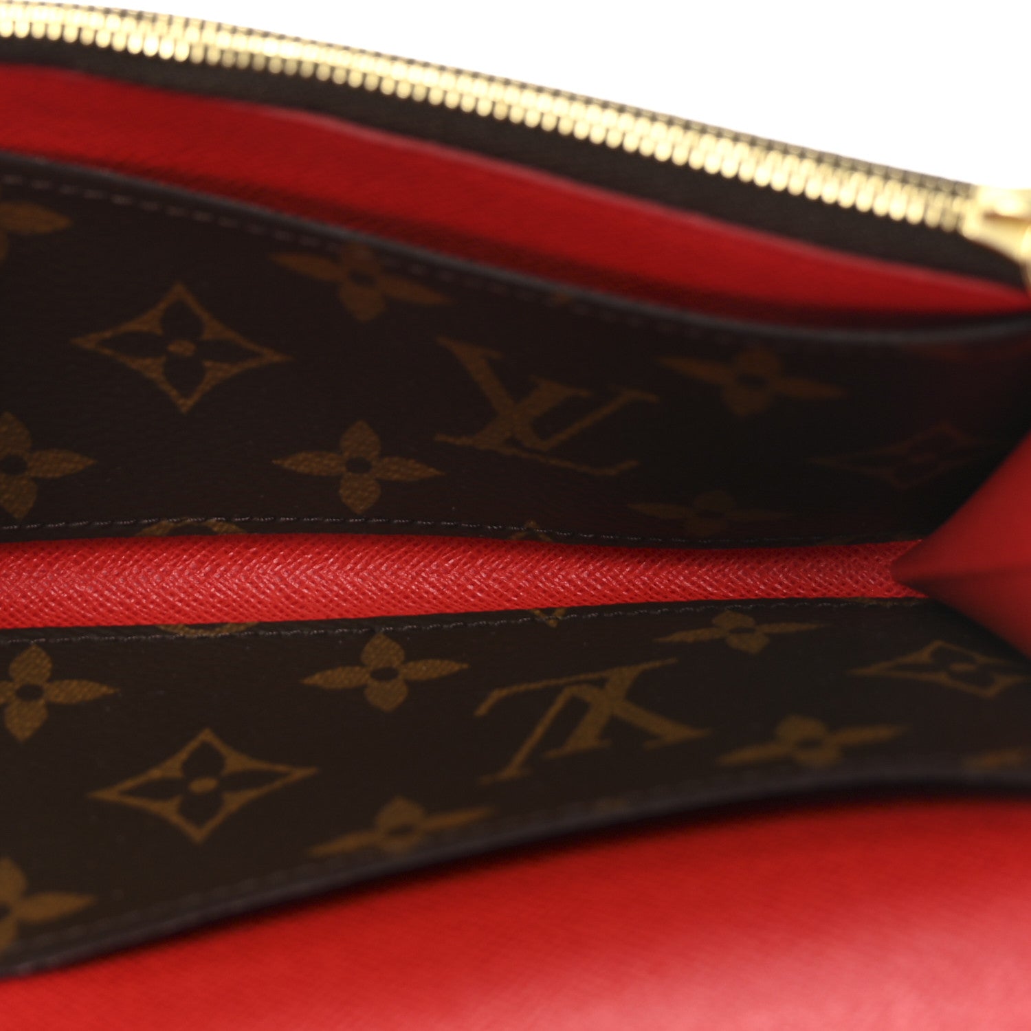 Louis Vuitton Monogram Bloom Flower Emilie Wallet Coquelicot 5 of 7