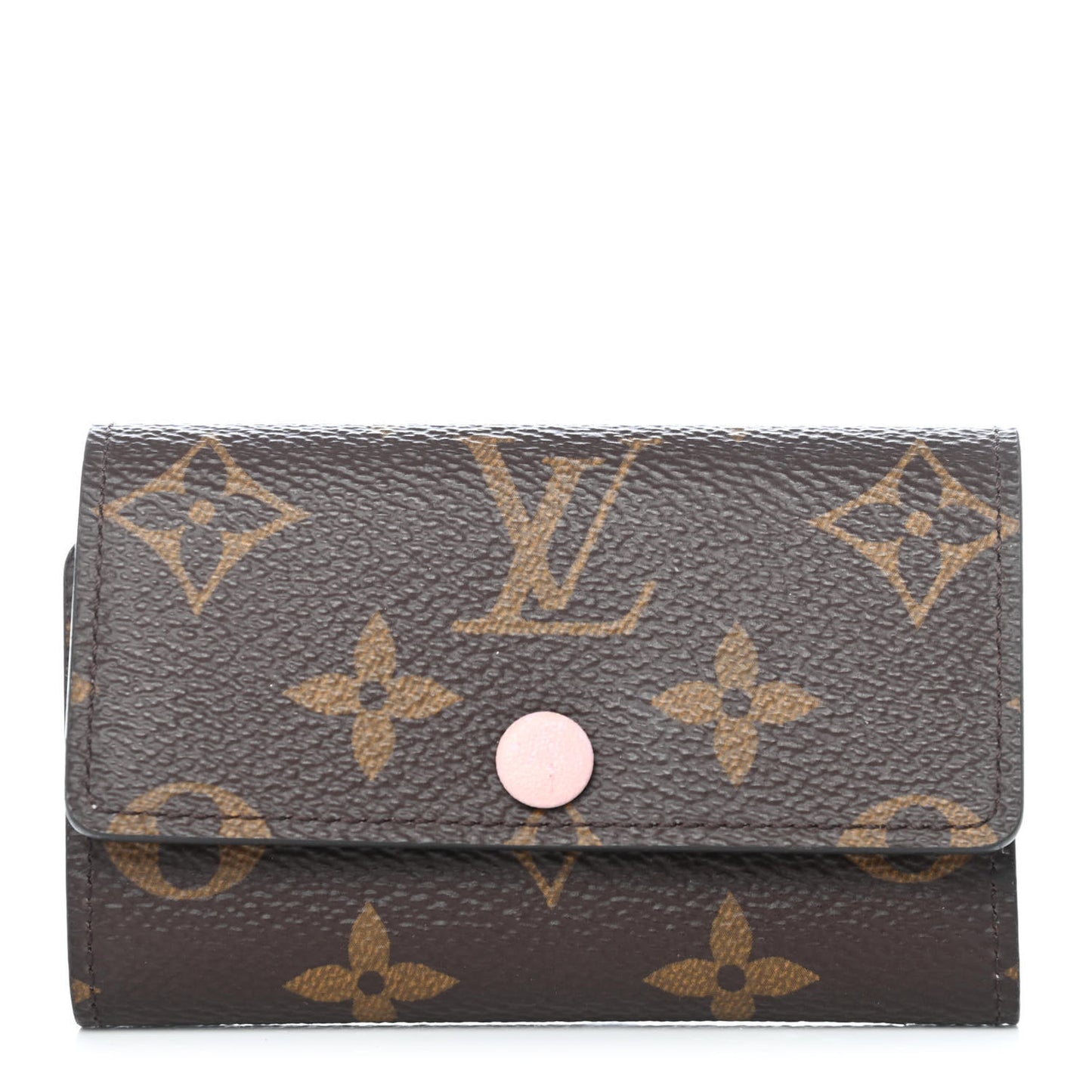 Monogram Multicles 6 Key Holder Rose Ballerine