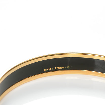 Hermes Enamel Printed Narrow Point D'Orgue Bracelet 70 5 of 5