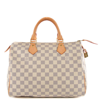 Louis Vuitton Damier Azur Speedy 30 1 of 7