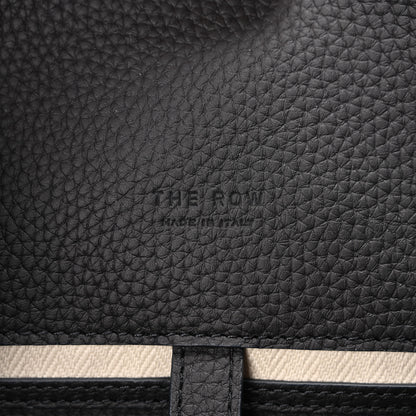 The Row Matte Grained Calfskin Soft Margaux 12 Black 6 of 9