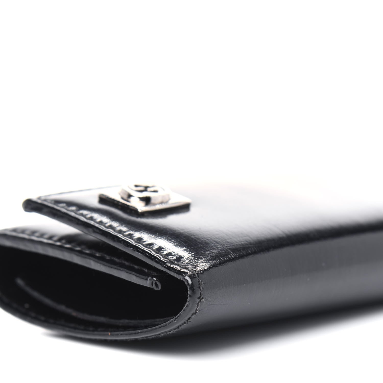 Gucci Patent 6 Key Holder Case Black 6 of 7