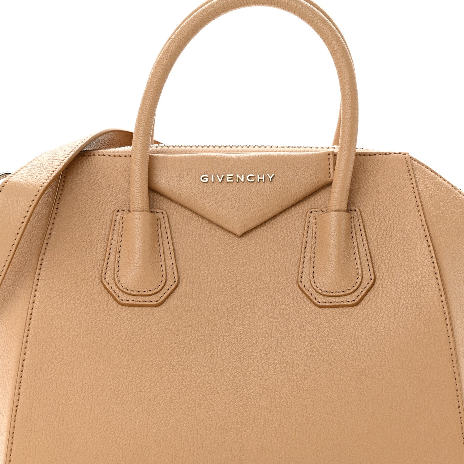 Givenchy Sugar Goatskin Small Antigona Nude 8 of 10