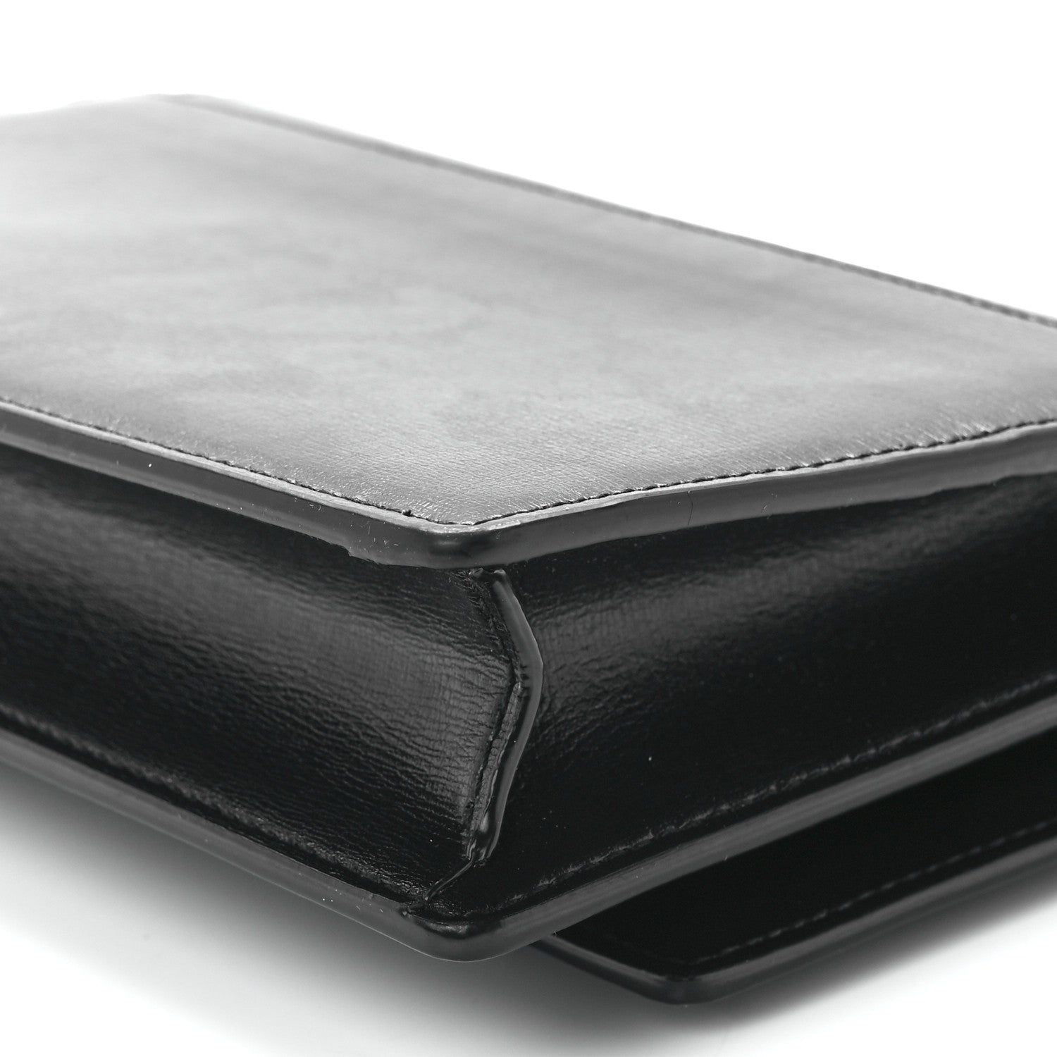 Saint Laurent Calfskin Monogram Sunset Chain Wallet Black 11 of 11