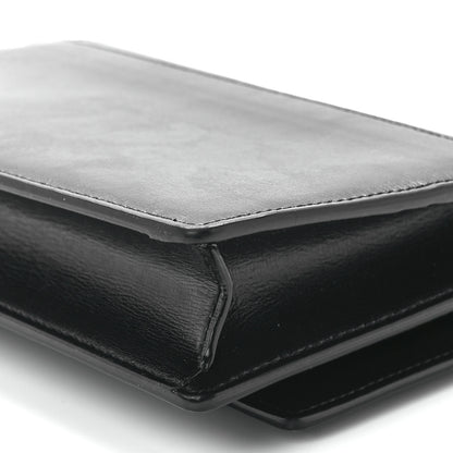 Saint Laurent Calfskin Monogram Sunset Chain Wallet Black 11 of 11