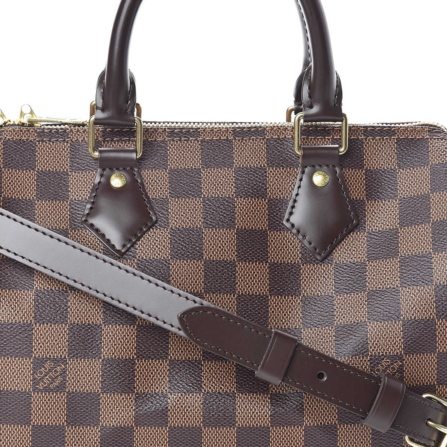 Damier Ebene Speedy Bandouliere 25