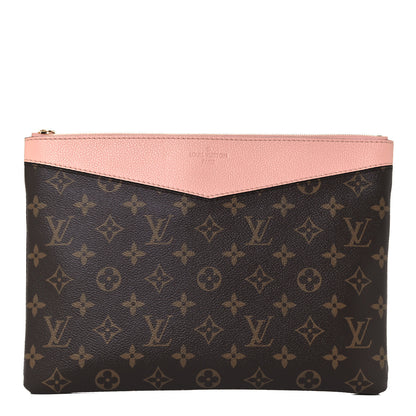 Louis Vuitton Monogram Daily Pouch Rose Poudre 1 of 11