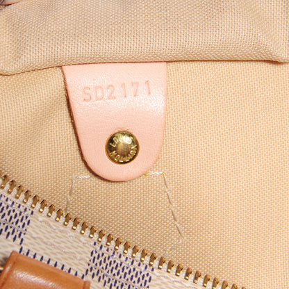 Louis Vuitton Damier Azur Speedy 25 7 of 7