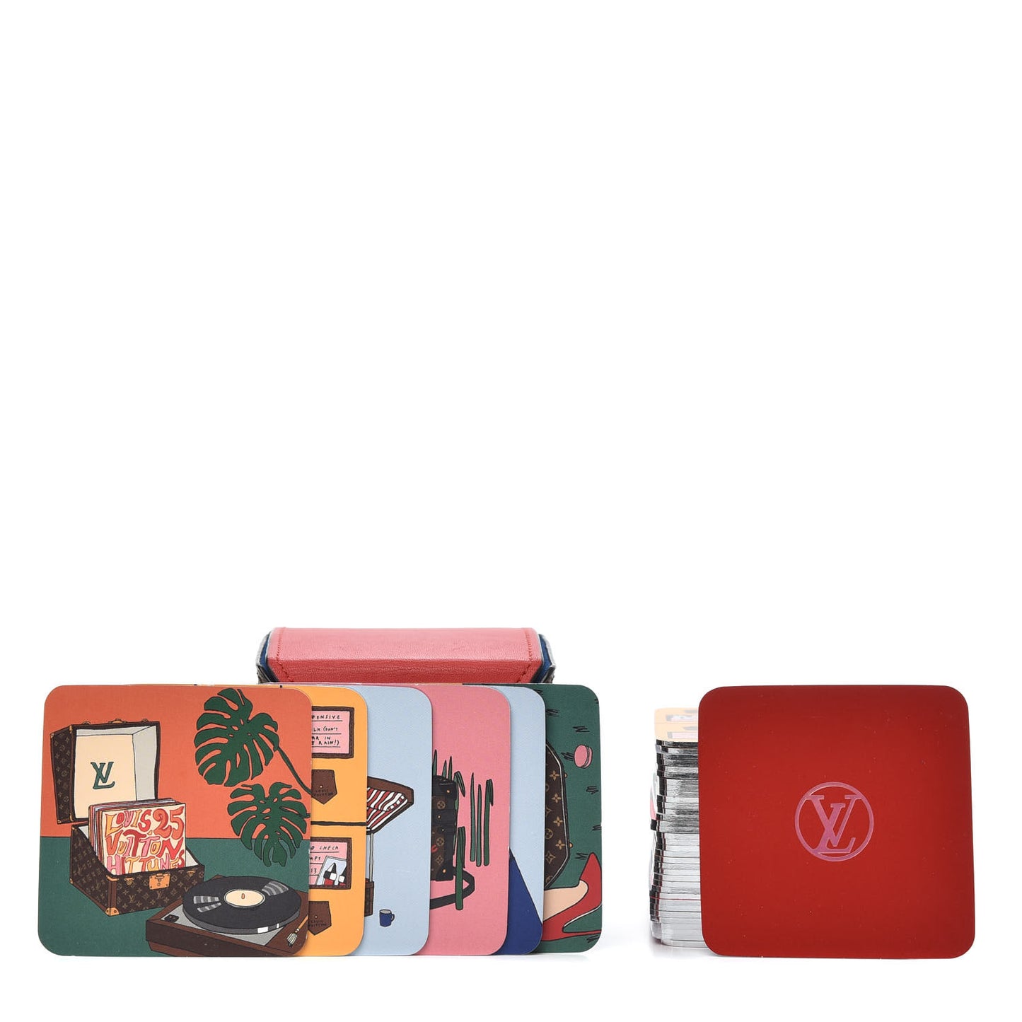 Monogram Emma Memory Game Red