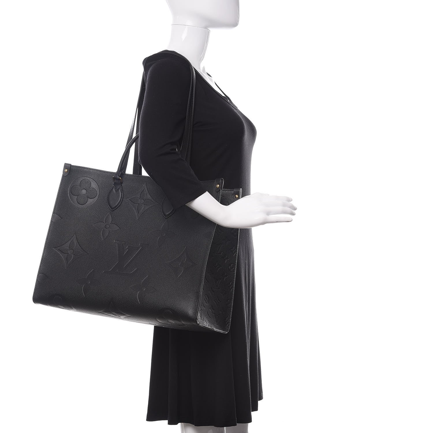Louis Vuitton Empreinte Monogram Giant Onthego GM Black 2 of 10